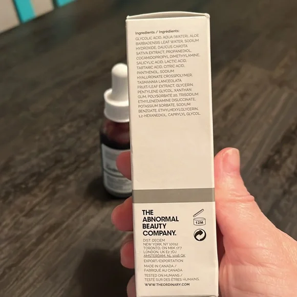 NIB The Ordinary AHA + BHA Peeling Solution Exfoliating Facial - Picture 4 of 5